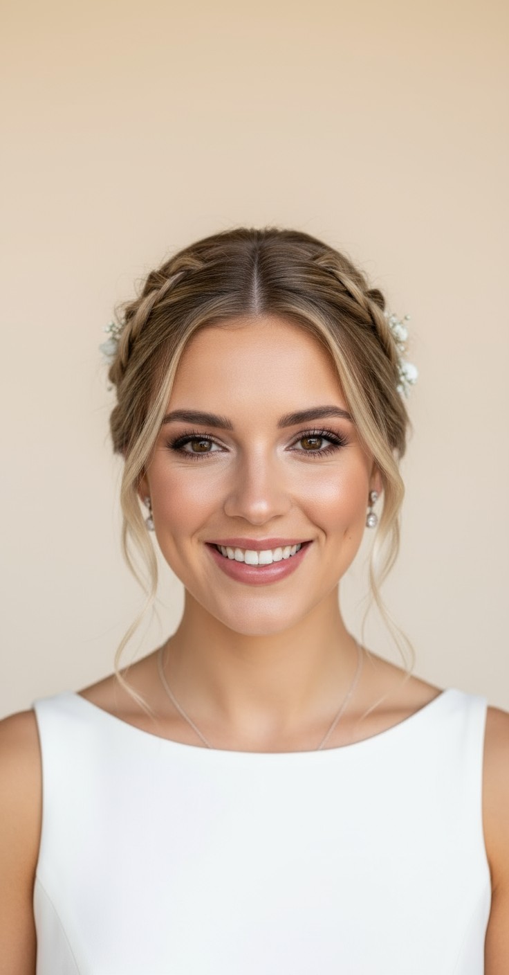 After Boho Bridal Hair Updo